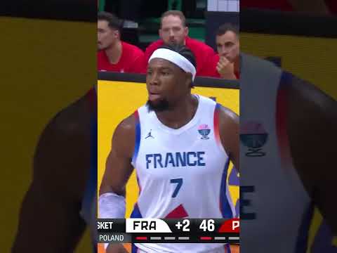 #フランス代表 が好調ポーランドに勝利👏｜FIBAユーロバスケット2025