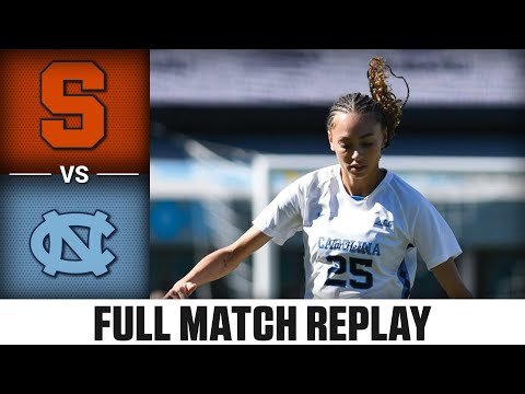 Syracuse vs. North Carolina Full Match Replay | 2023 ACC Women’s Soccer