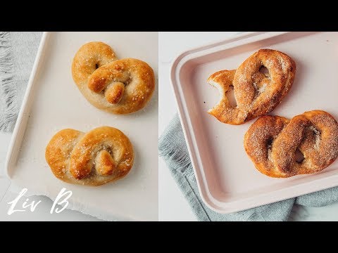 Big Chewy Vegan Pretzels Recipe ? | Liv B
