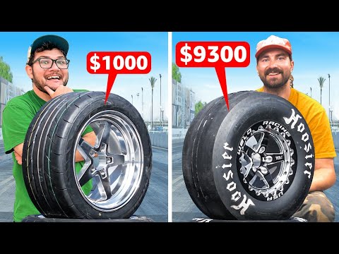 $1000 vs $9300 Drag Racing Tires | HiLow