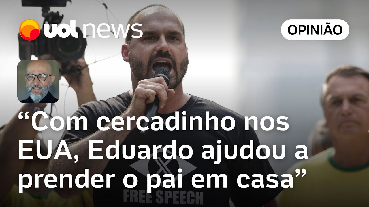 Eduardo Bolsonaro ajudou na prisão do pai com filial do cercadinho na Casa Branca | Josias de Souza