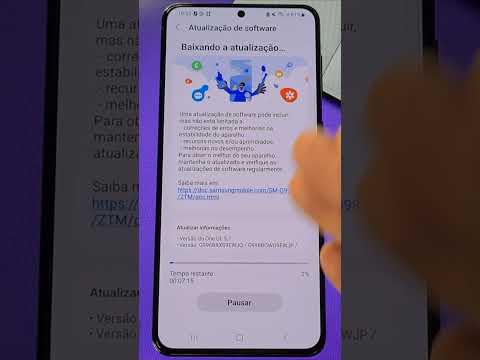Como ATUALIZAR o ANDROID no SAMSUNG #shorts #samsung #android #tutorial #atualização