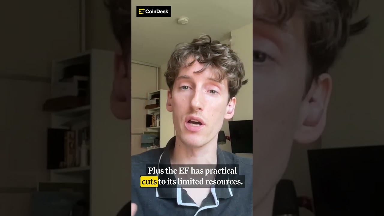 Trent Van Epps tells Jenn Sanasie Ethereum is facing an immediate funding gap