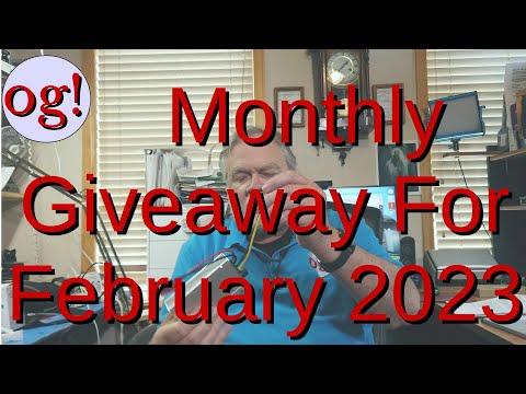 Monthly Giveaway For February 2023