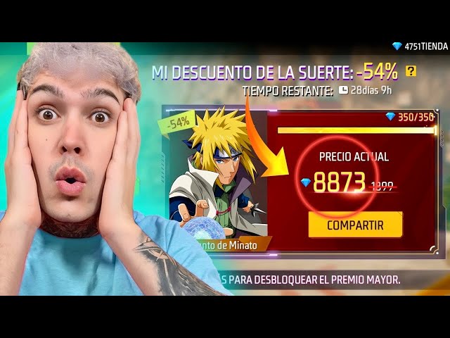COMPRE A MINATO EN FREE FIRE😭😭Y GARENA CASI ME DEJA EN LA QUIEBRA…