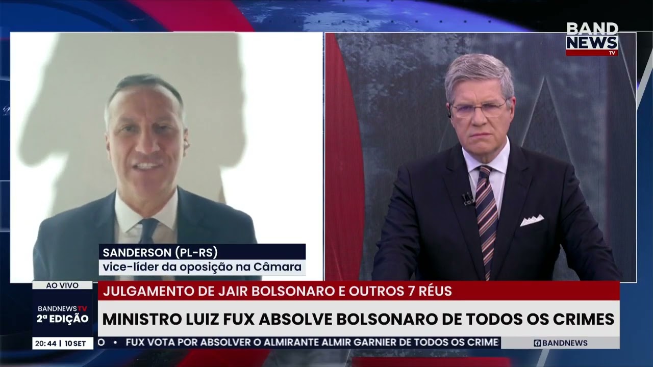Ministro Luiz Fux absolve Bolsonaro | BandNews TV