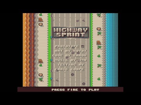 Highway Sprint (Amiga, 2018) | Homebrew World