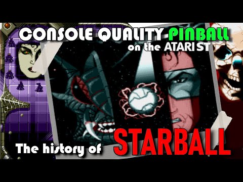 Thumbnail of the video Starball, console quality pinball on the Atari ST - Full history - Dave & Andy - Volume 11 Software