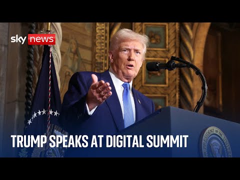 President Trump speaks at Digital Assets Summit