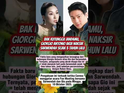 Giorgio Antonio Akui Naksir Sarwendah Sejak 5 Tahun lalu #beritaartisterbaru #trendingshorts