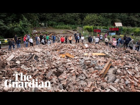 'Devastating': local residents mourn demolition of Crooked House pub