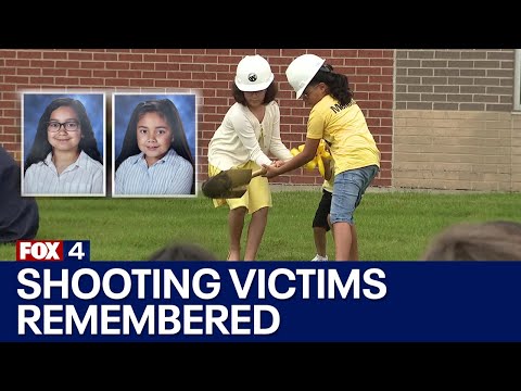 Allen mall shooting: Sachse elementary school breaks ground on park to
honor 2 victims