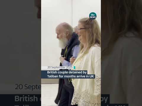 Peter and Barbie Reynolds were detained for months without charge in Afghanistan #itvnews