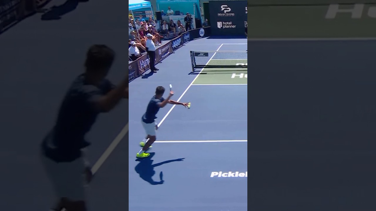 Pickleball singles at its finest 👏......🎥: ​⁠@TheAPPTour #shorts #singles #pickleball