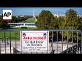 Visitors react to closures around DC after government shutdown