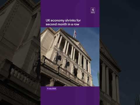 UK economy shrinks for second month in a row