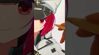 【推しの子×GUILTYGEAR】公式っぽくラムレザル有馬描いてみた/イラストメイキング #推しの子#anime #shorts