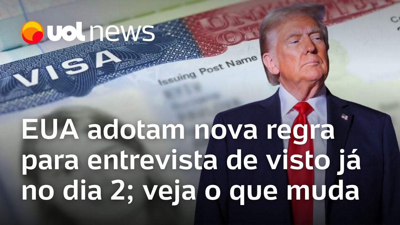 EUA anunciam nova regra para entrevista de vistos de não imigrantes entenda o que muda
