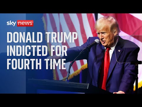 Donald Trump charged with trying to illegally overturn 2020 election
