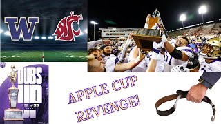 University Of Washington Wins Apple Cup!!!! WSU Poor Sports???