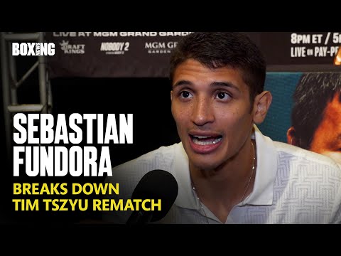 Sebastian Fundora Promises Explosive Tim Tszyu Rematch