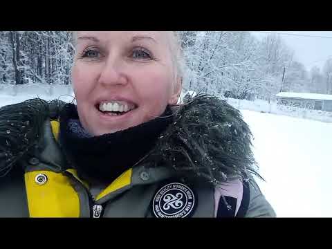 Winter never ends in Finland! Live with Gosia