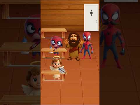 ✂️ Jesus vs Devil! Who Gets the Razor? 😱 #jesus #biblequiz