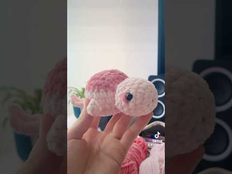 Vidéo Nooo don’t turn me into a turtle  #turtle #tortue #crochet