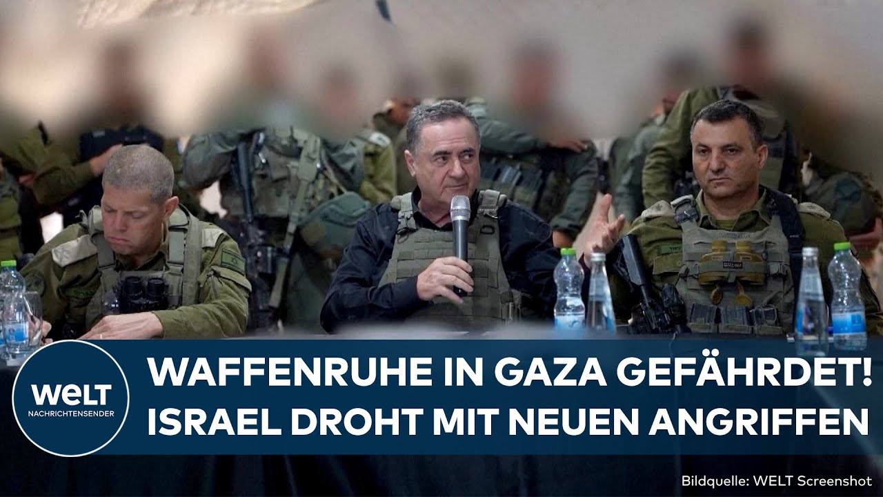 GAZA: Letzte Geisel-Leichen noch nicht übergeben! Jetzt droht Israel mit Bruch der Waffenruhe