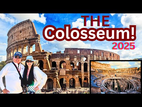 Walking Tour Of The Colosseum In Rome, Italy 2025!Can't Believe My Eyes, It's Nearly 2000 Years Old!