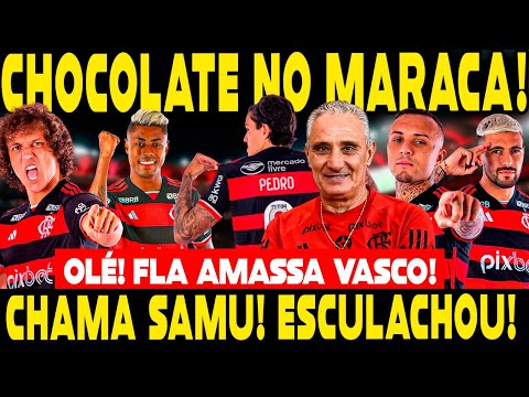 TOMARAM CHOCOLATE, OLÉ, AMASSO E AINDA TEVE ABANDONO! MENGÃO DESTROÇA O BACALHAU E É LÍDER!