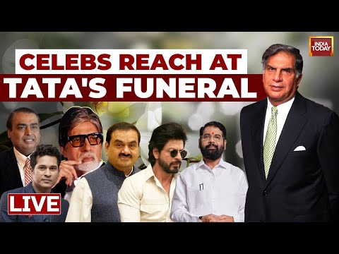 Ratan Tata Funeral LIVE: Politicians & Celebrities Pay Last Respects To Ratan Tata |India Today LIVE