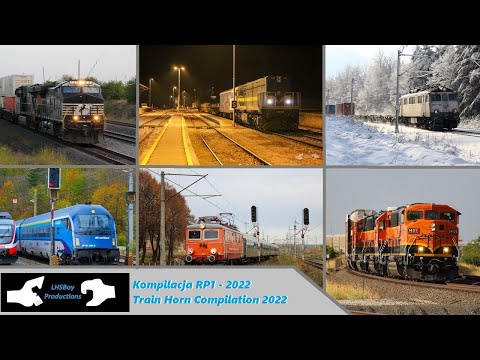 Kompilacja RP1 - 2022 / Train Horn Compilation 2022