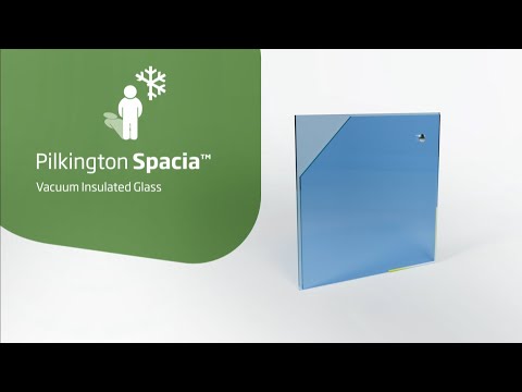 Pilkington 𝗦𝗽𝗮𝗰𝗶𝗮™ vacuum insulated glass