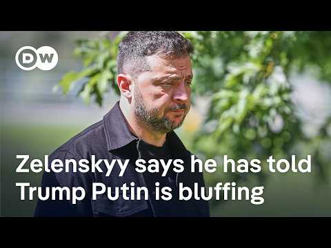 Ukraine, Europe, and Trump are in agreement ahead of Alaska summit, says Germany's Merz | DW News