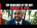 Indian Origin Man Killed In Washington I Top Headlines Of The Day: February 10, 2024