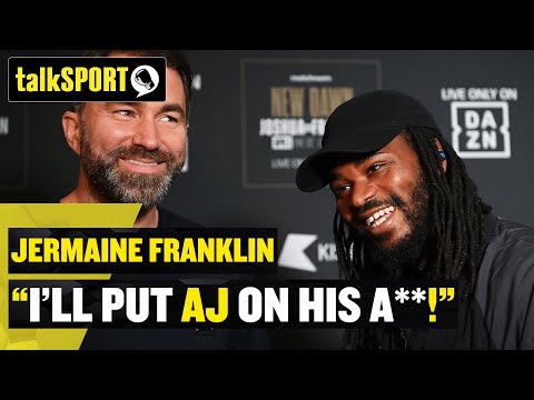"i'm gunna put him on his a**! " jermaine franklin makes bold ahead of anthony joshua fight! 🔥