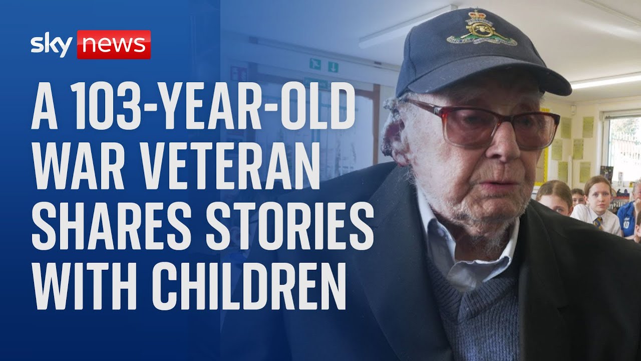 WWII veteran, 103, shares his experience as a bombardier ahead of VE Day anniversary