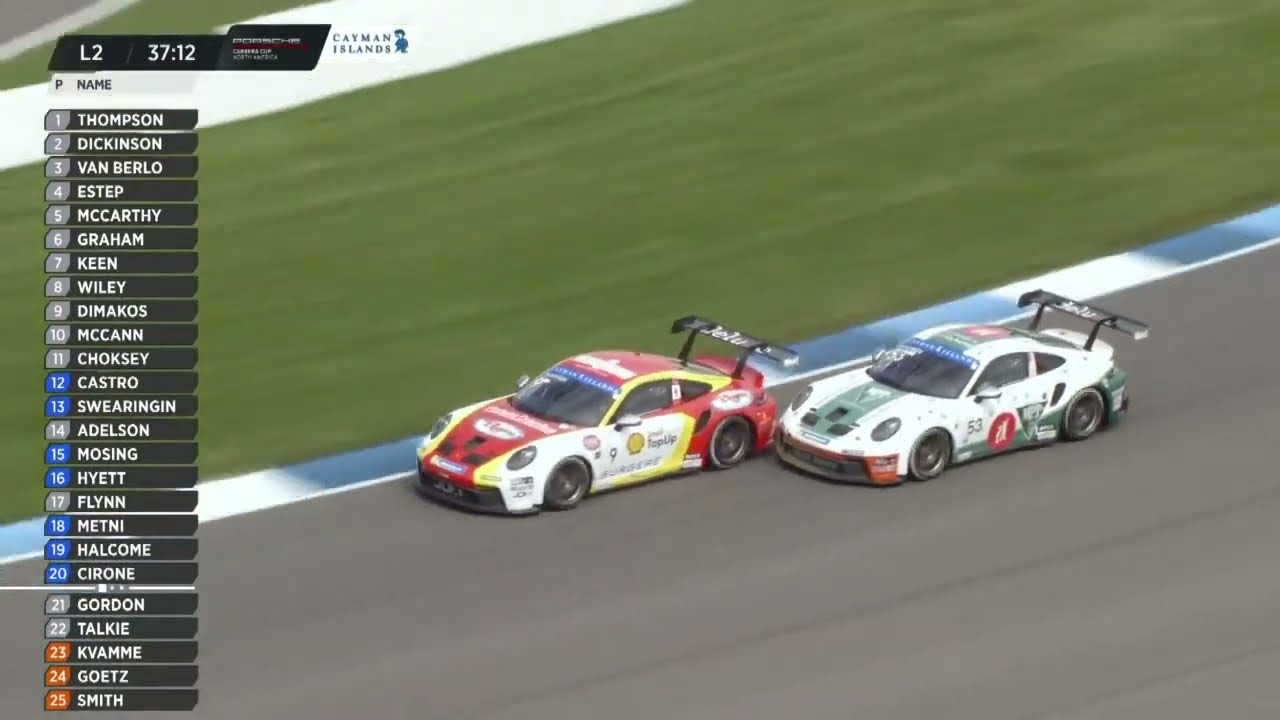 Race 1 - 2022 Porsche Carrera Cup North America At Indianapolis Motor Speedway