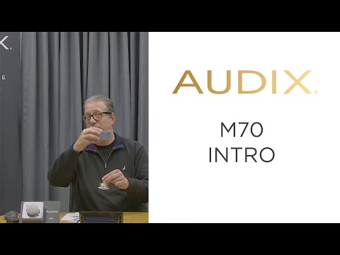 Audix: Introduction to the M70 Flush Mounted Ceiling Mic