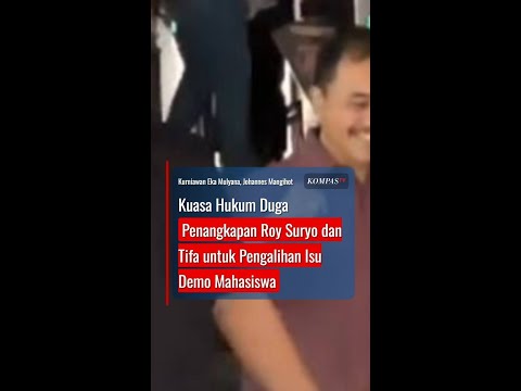 Kuasa Hukum Duga Penangkapan Roy Suryo dan Tifa untuk Pengalihan Isu Demo Mahasiswa #short