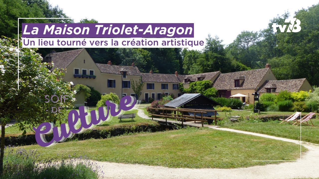 La Maison Triolet-Aragon, un lieu tourné vers la création artistique