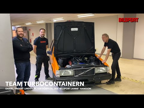 Team Turbocontainern laddar för 2021