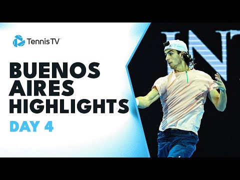 Musetti Gets Underway; Schwartzman, Thiem, Cerundolo in Action | 2023 Buenos Aires Day 4 Highlights