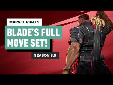 Marvel Rivals: Blade Gameplay - Full Move Set Breakdown