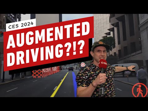 The First 3D AR HUD for Cars!