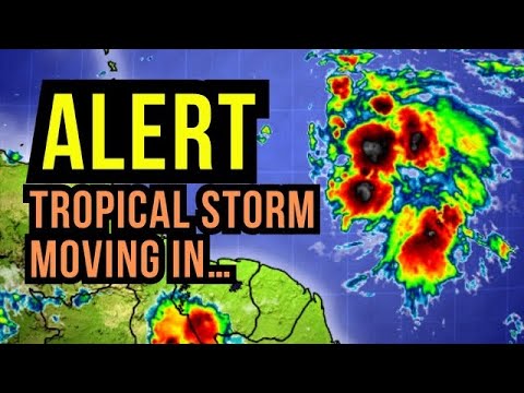 Tropical Storm Forming and Moving in…