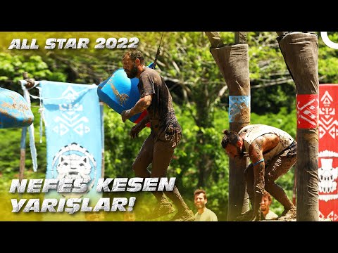 Erkeklerin Dokunulmazlık Yarışı Performansları | Survivor All Star 2022 - 66. Bölüm