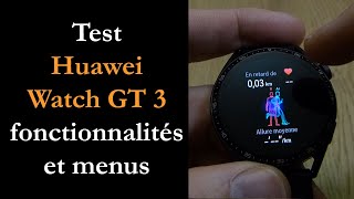 Vido-Test : Test Huawei Watch GT 3 : montre connecte avec du potentiel