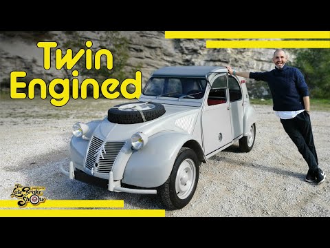 Citroen 2CV 4x4 Sahara - Driving the Land Rover rival sold with TWO ENGINES. Best offroad car ever?